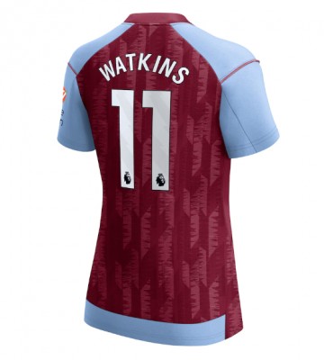 Aston Villa Ollie Watkins #11 Hemmatröja Dam 2023-24 Kortärmad